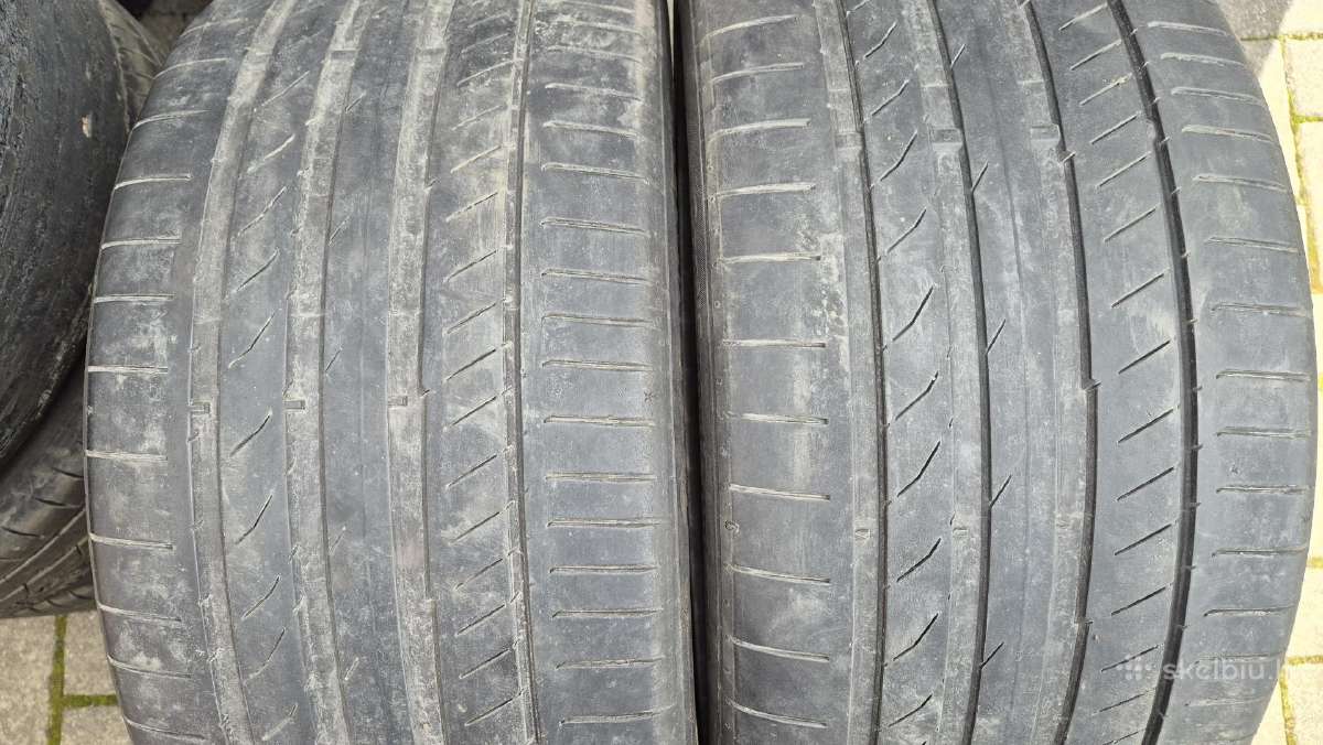 Dvi vasarinės 255/35 R19 Continental