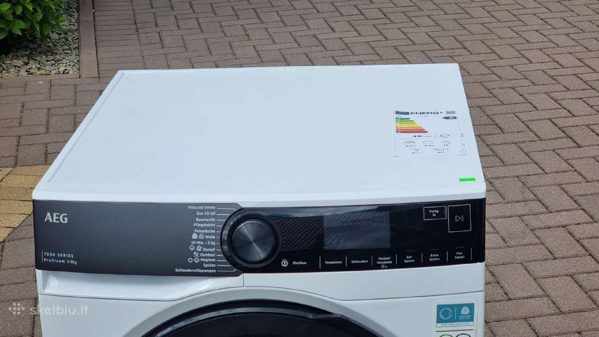 Nauja Aeg Lr7f75695, 9 kg 1600 aps + garantija - nuotraukos Nr. 5