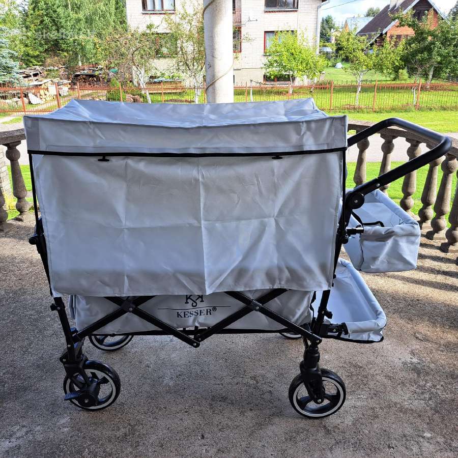Nauji kelioniniai vežimėliai 1 ar 2 vaikams vežti - nuotraukos Nr. 7