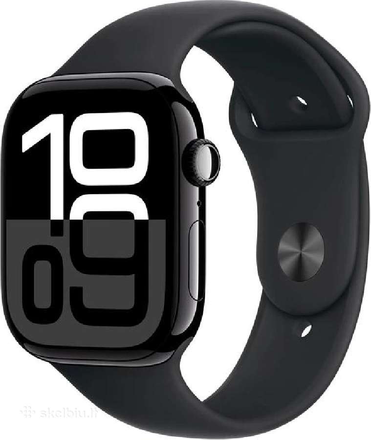 Apple Watch Series 10 46mm Jet Black esim - nuotraukos Nr. 4