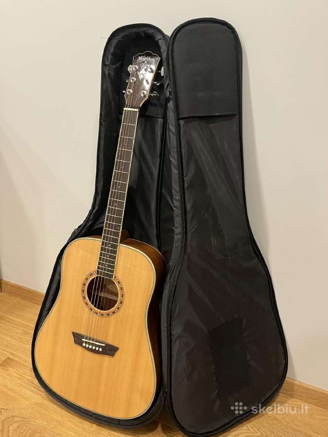Antraštė: Washburn Wd10 akustinė gitara – puiki