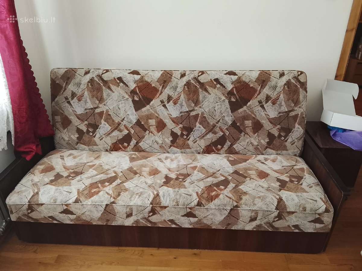 Parduodu dvi sofas lovas