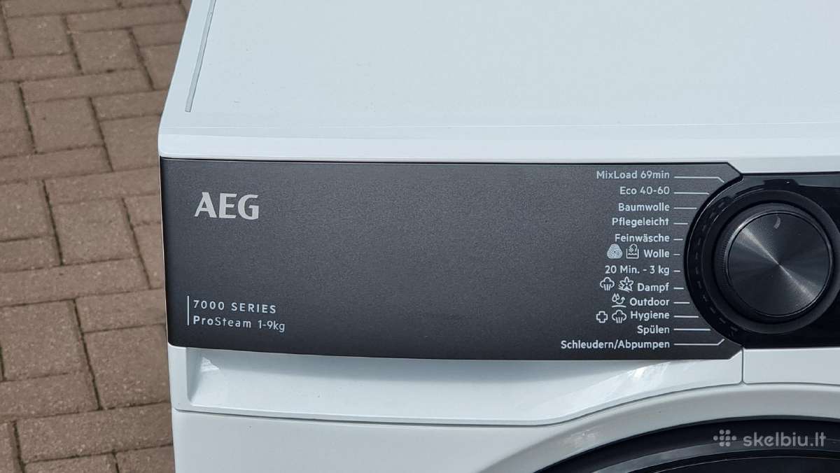 Nauja Aeg Lr7f75695, 9 kg 1600 aps + garantija - nuotraukos Nr. 14