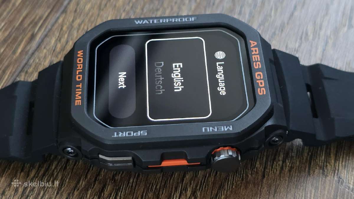 Naujas išmanus laikrodis Zeblaze Ares GPS