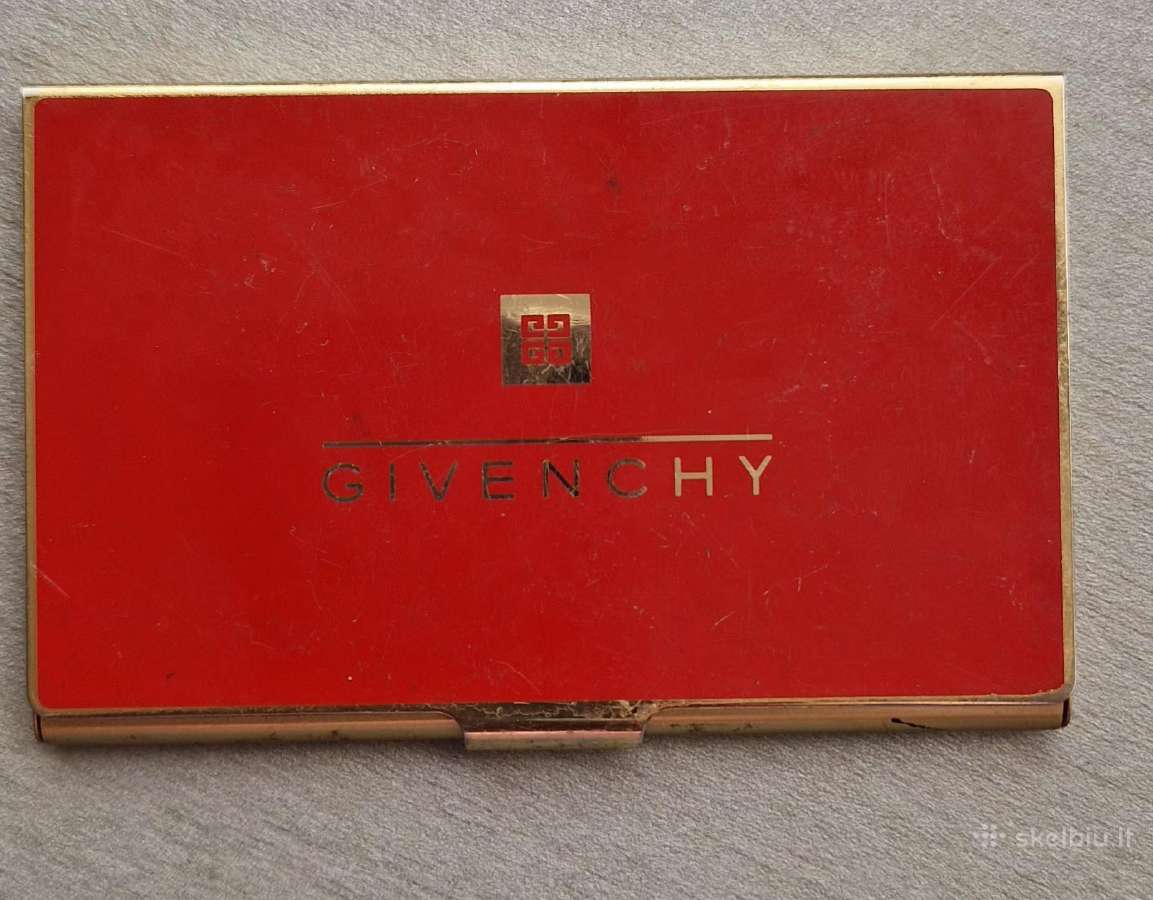 Vintažinis Givenchy kortelių dėklas