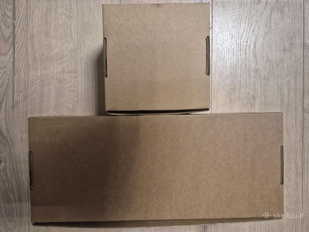 Kartonines dežes dovanom arba siuntams