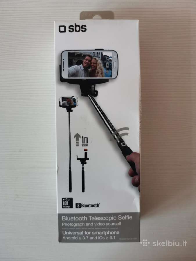 Sbs Bluetooth Telescopic Selfie stick, selfi lazda