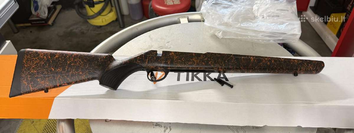 Tikka T3x dėtuvė 6.5prc, Wsm , Mag kompensatorius