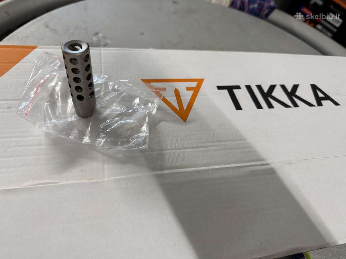 Tikka T3x dėtuvė 6.5prc, Wsm , Mag kompensatorius - nuotraukos Nr. 3
