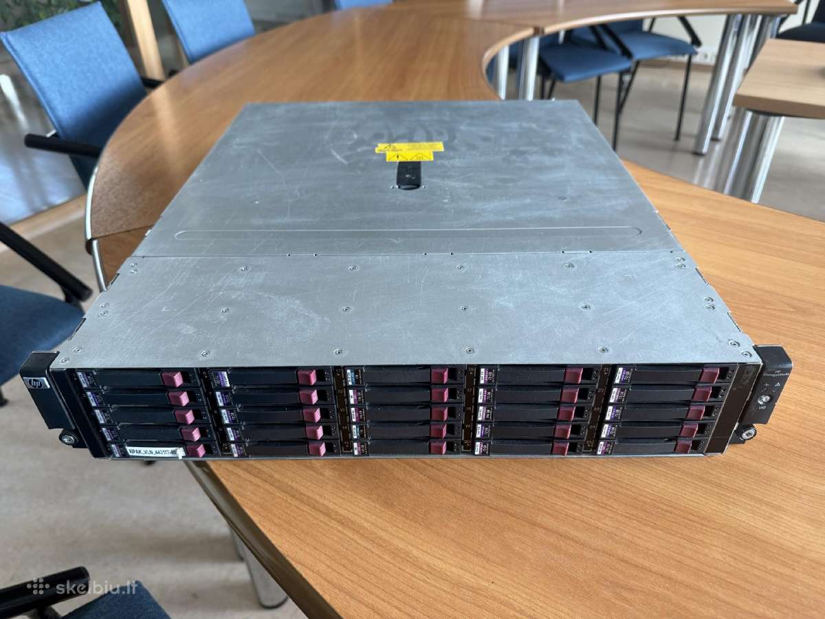 Hp Dl380 Gen8 25 Sff, 2xe5-2680 v2, 384 GB RAM - nuotraukos Nr. 2