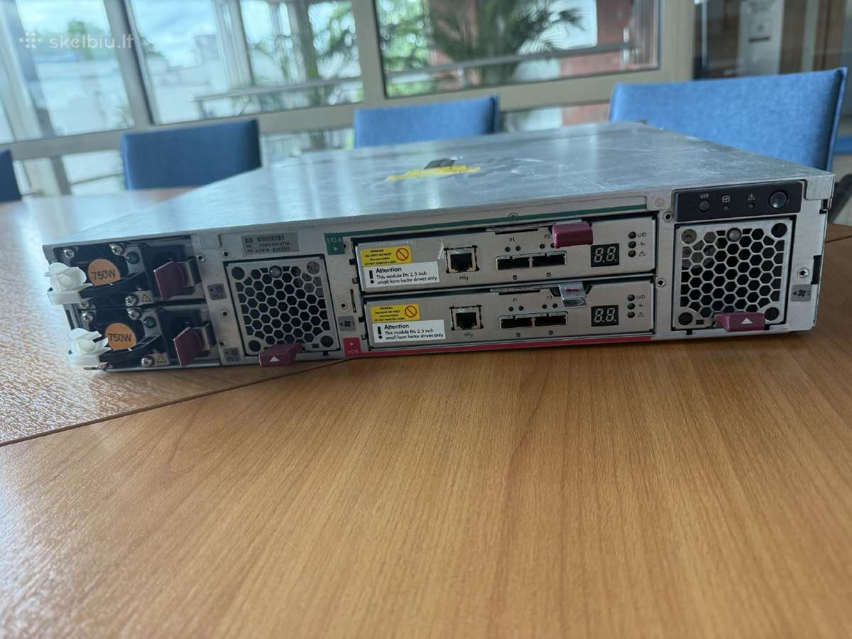 Hp Dl380 Gen8 25 Sff, 2xe5-2680 v2, 384 GB RAM - nuotraukos Nr. 5