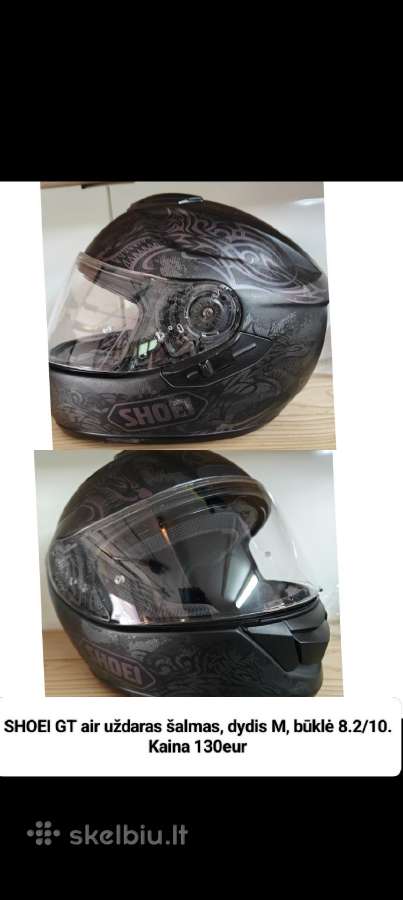 Schuberth, Shoei,hjc, Shark salmai įvairūs dydžiai - nuotraukos Nr. 16