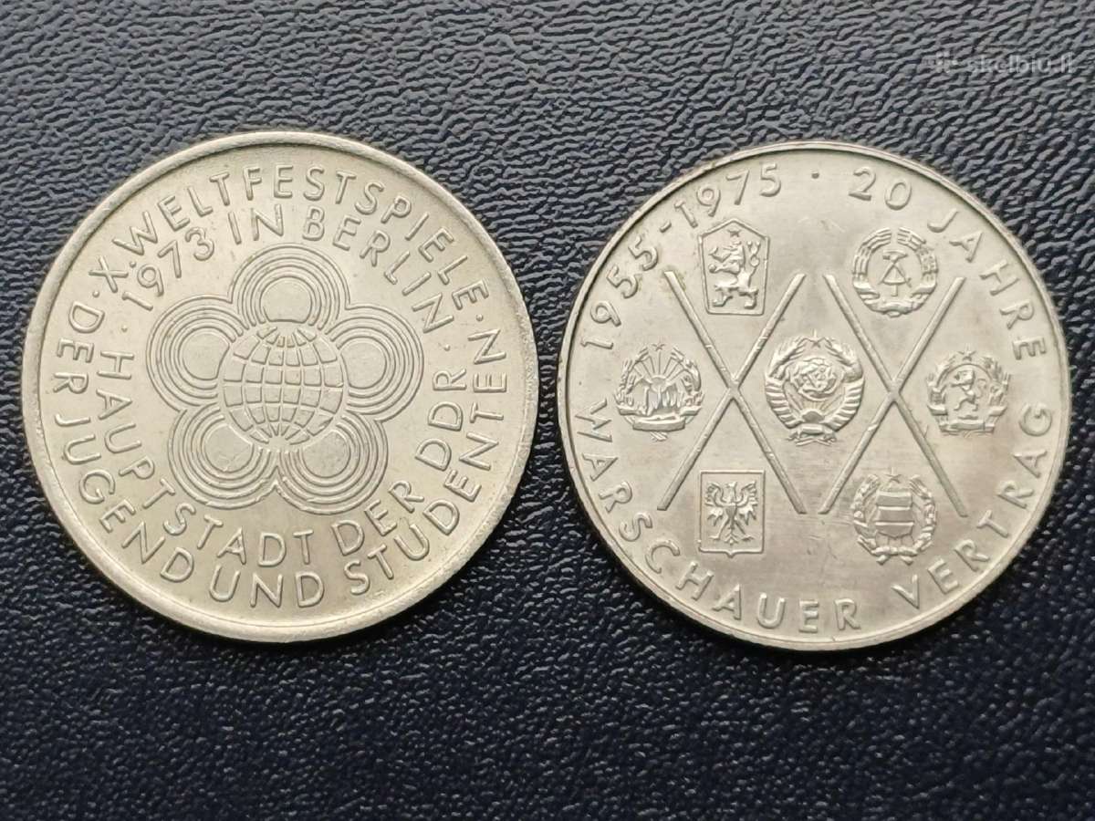 10 markių 1973,75m. VDR