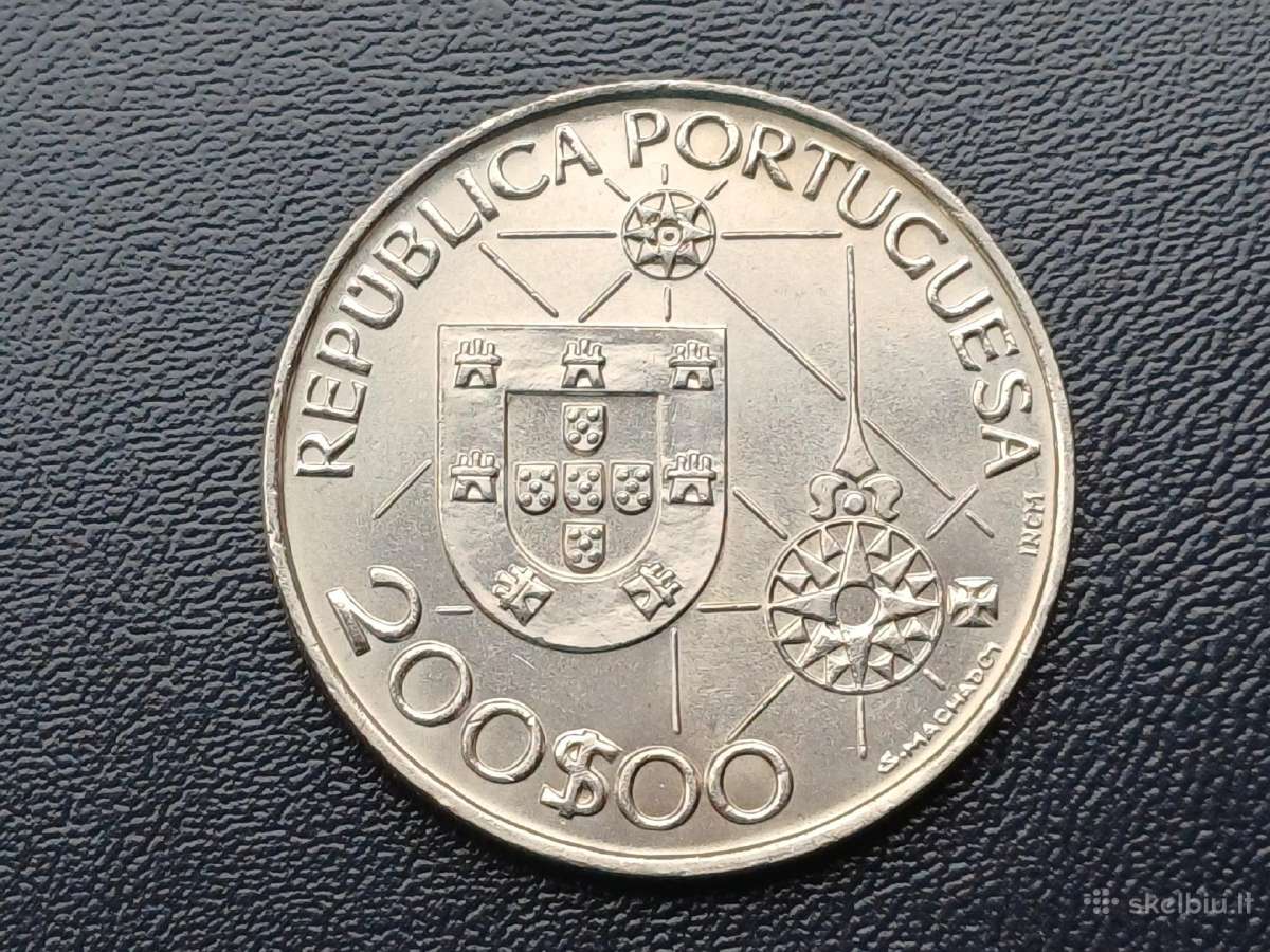 200 eskudų 1992m. Portugalija - nuotraukos Nr. 2