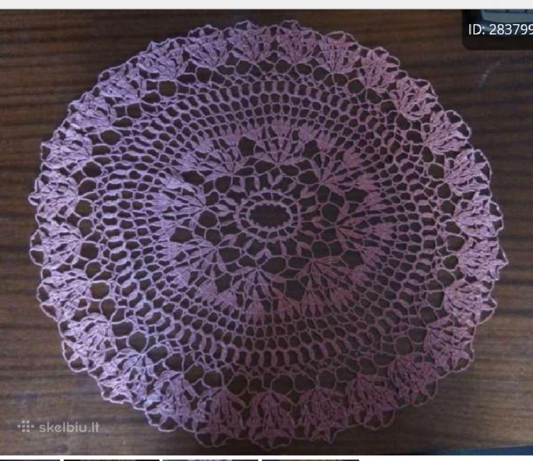 Servetėlė kiauraraštė 50 cm - nuotraukos Nr. 5