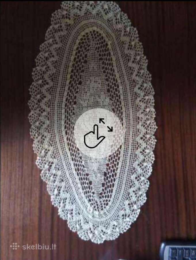 Servetėlė kiauraraštė 50 cm - nuotraukos Nr. 6
