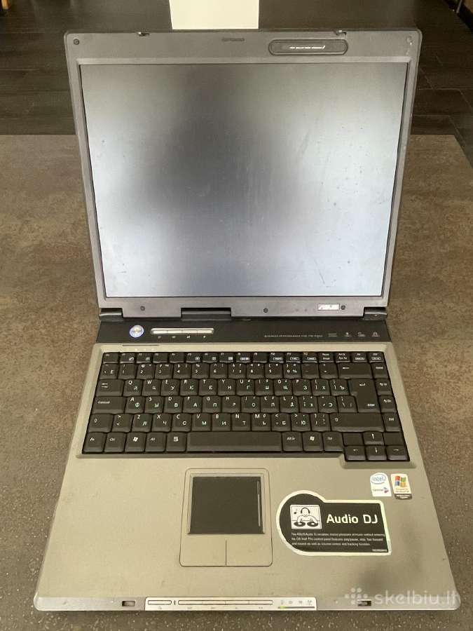 Vintažinis Asus A3f su ekrano defektu tik 30 Eur - nuotraukos Nr. 6