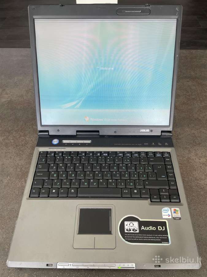 Vintažinis Asus A3f su ekrano defektu tik 30 Eur