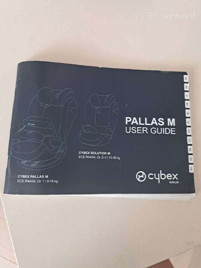 Cybex Pallas M, tvarkinga, be autoįvykių, Šiauliai - nuotraukos Nr. 7