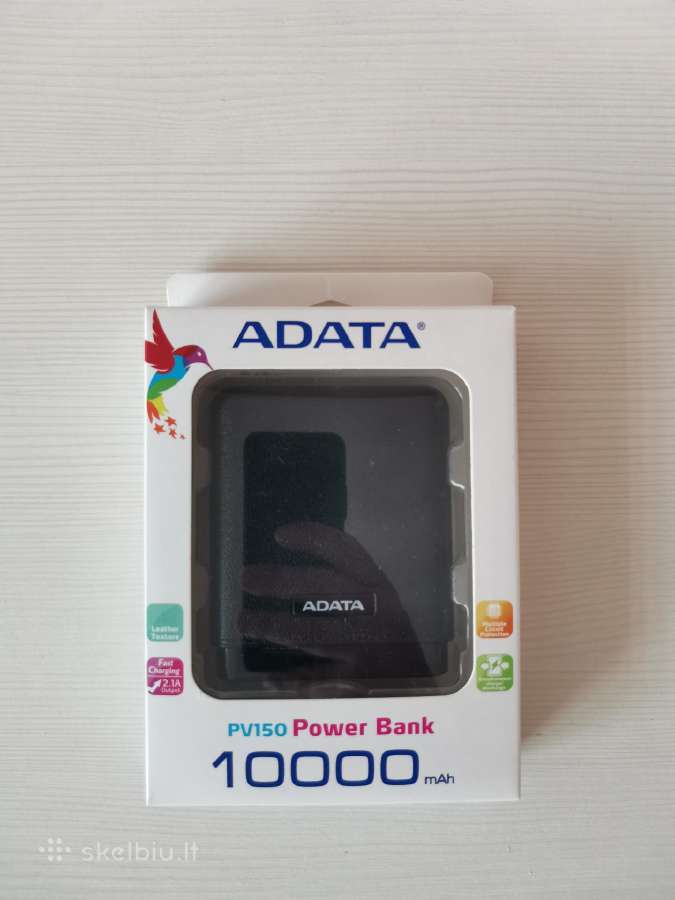 A-data Pv150 10000mah Power Bank, išorinė baterija