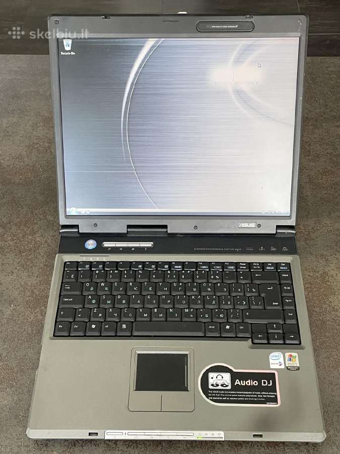 Vintažinis Asus A3f su ekrano defektu tik 30 Eur - nuotraukos Nr. 3