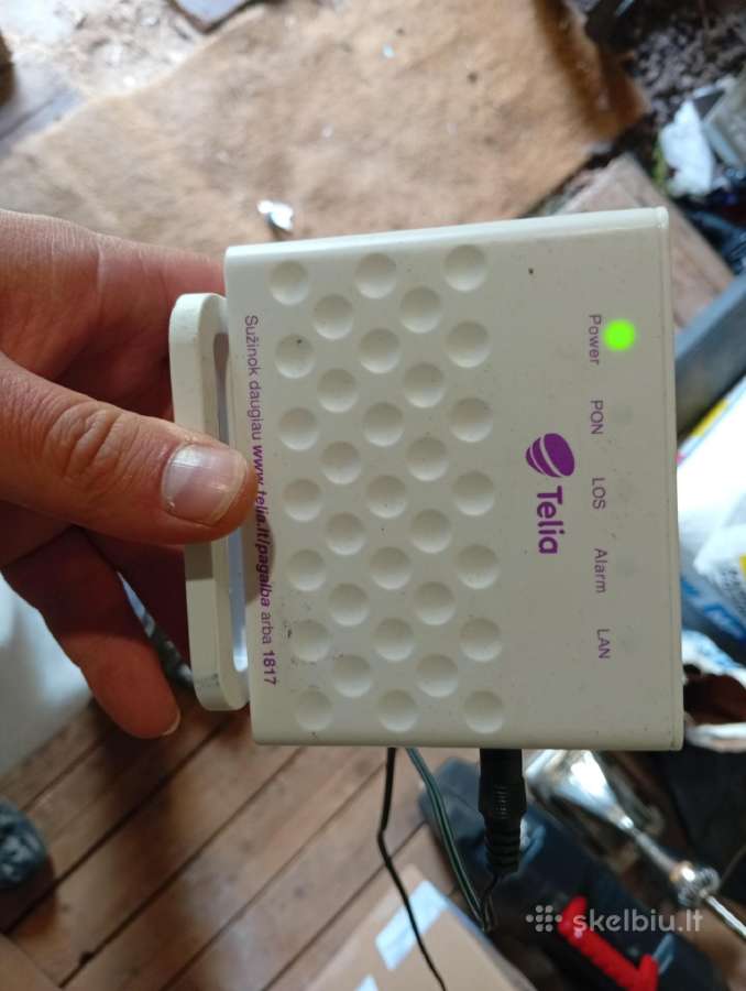 „telia“ optinio tinklo terminalas (Ont)