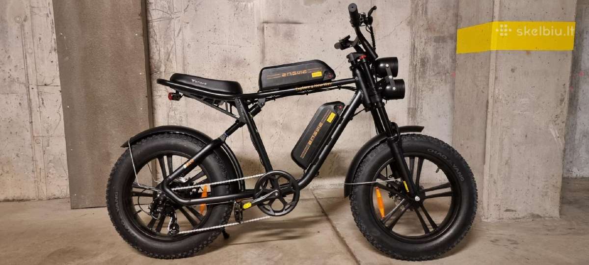 Elektrinis dviratis Engwe M20, 20", juodas