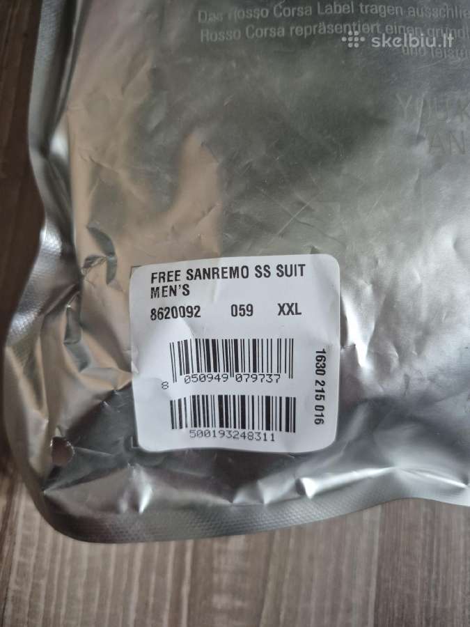 Castelli vyriškas „Free Sanremo Ss“ dviratininkams - nuotraukos Nr. 2