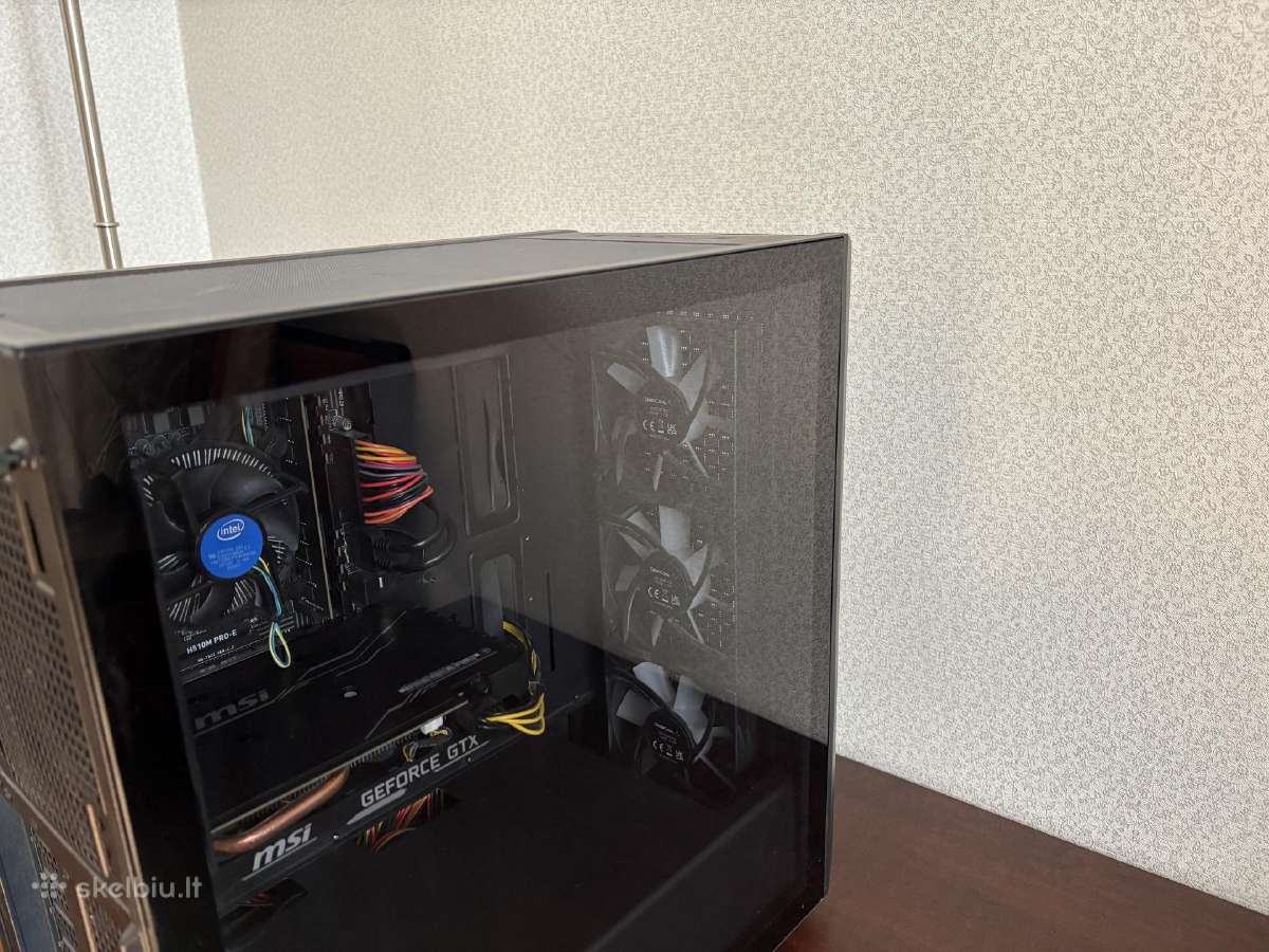 Žaidimų kompiuteris gtx 1660 i3-10100f 16gb RAM - nuotraukos Nr. 4