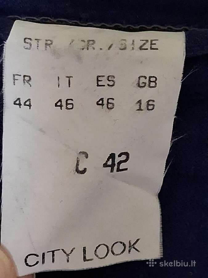 Brandtex tamsiai mėlynas maxi sijonas - nuotraukos Nr. 8