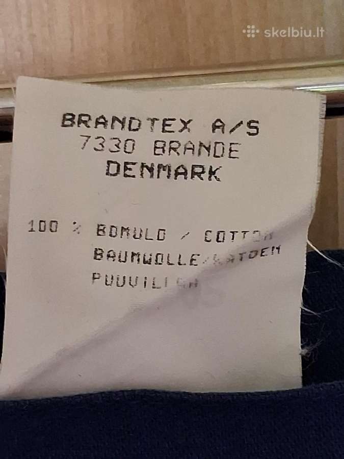 Brandtex tamsiai mėlynas maxi sijonas - nuotraukos Nr. 9