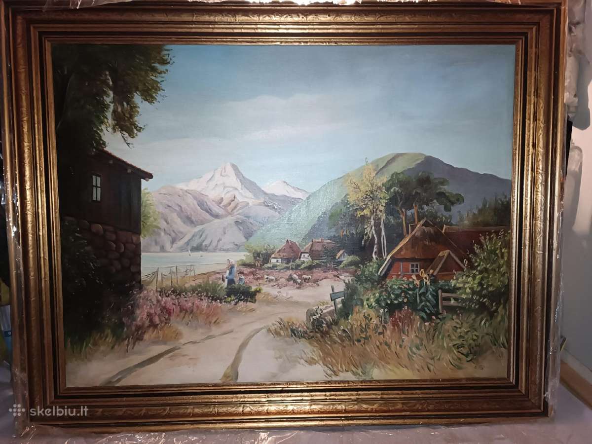 Svend Lykke autorinis paveikslas 126 x 100 - nuotraukos Nr. 7
