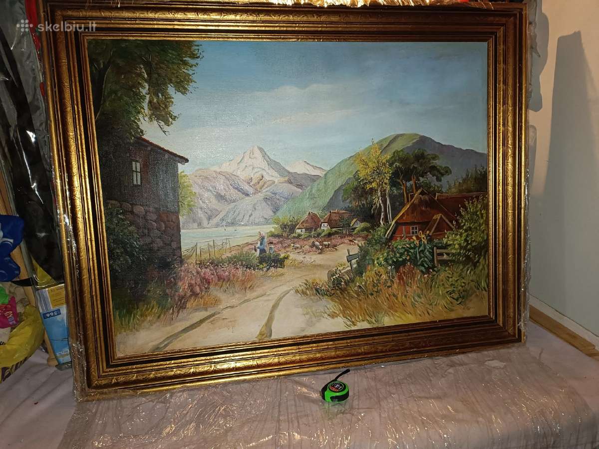 Svend Lykke autorinis paveikslas 126 x 100 - nuotraukos Nr. 8