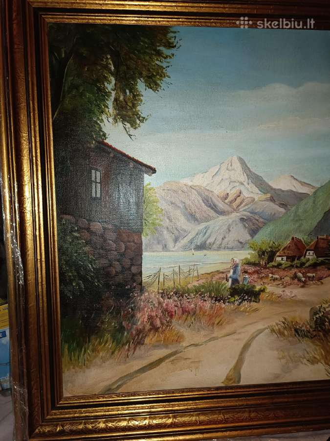 Svend Lykke autorinis paveikslas 126 x 100 - nuotraukos Nr. 9