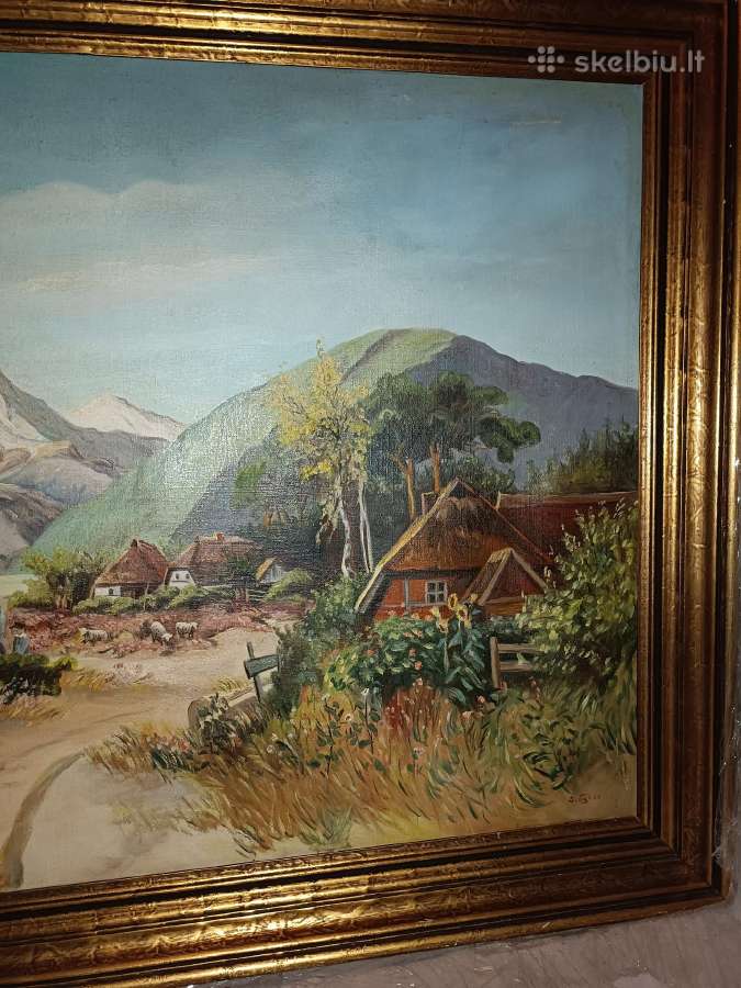 Svend Lykke autorinis paveikslas 126 x 100 - nuotraukos Nr. 10