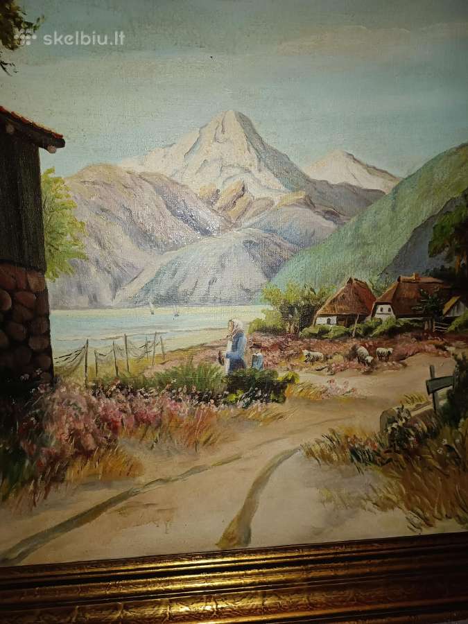 Svend Lykke autorinis paveikslas 126 x 100 - nuotraukos Nr. 11