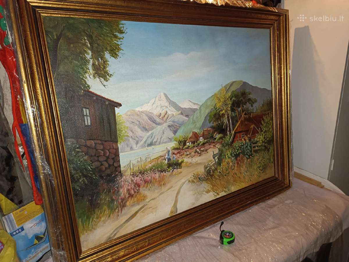 Svend Lykke autorinis paveikslas 126 x 100 - nuotraukos Nr. 14