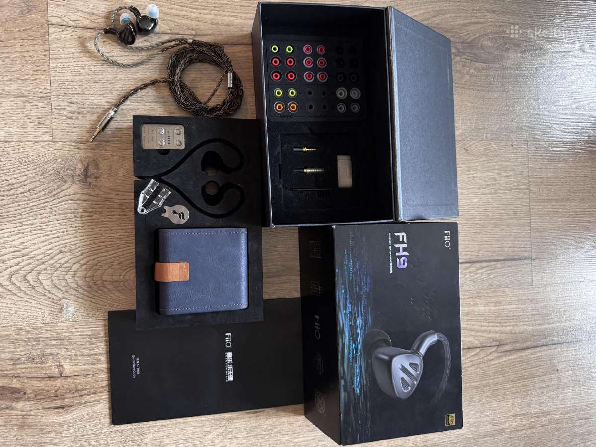 Fiio Fh9 titan in-ear profesionalios ausinės Hi-fi - nuotraukos Nr. 2