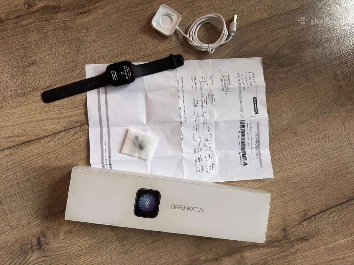 Oppo watch 41mm Wi-fi išmanus laikrodis wear OS