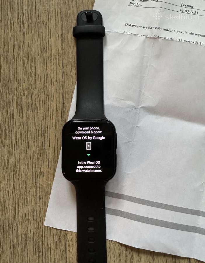Oppo watch 41mm Wi-fi išmanus laikrodis wear OS - nuotraukos Nr. 2