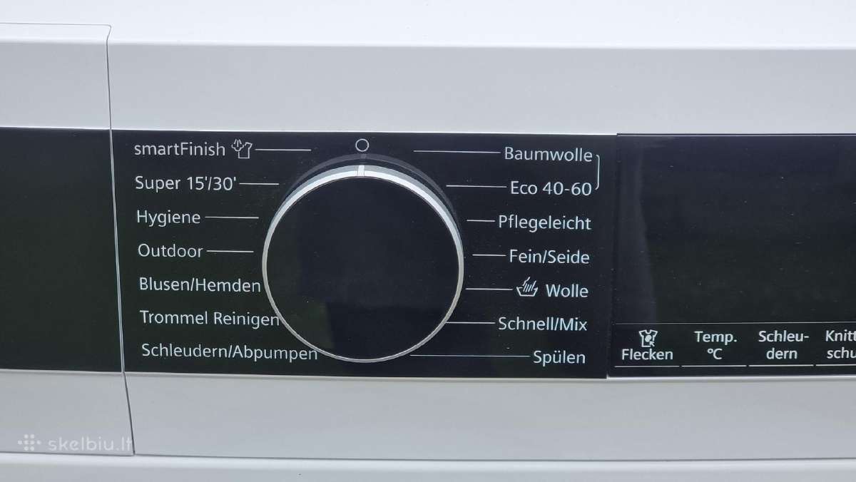 Nauja siemens Wg56g2z41, 10kg+ garantija - nuotraukos Nr. 8