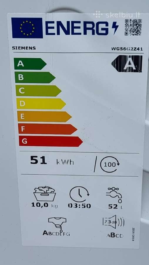 Nauja siemens Wg56g2z41, 10kg+ garantija - nuotraukos Nr. 12