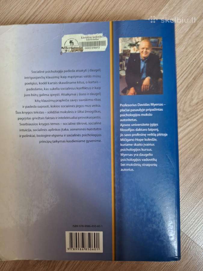 Socialinė psichologija. David G. Myers - nuotraukos Nr. 3