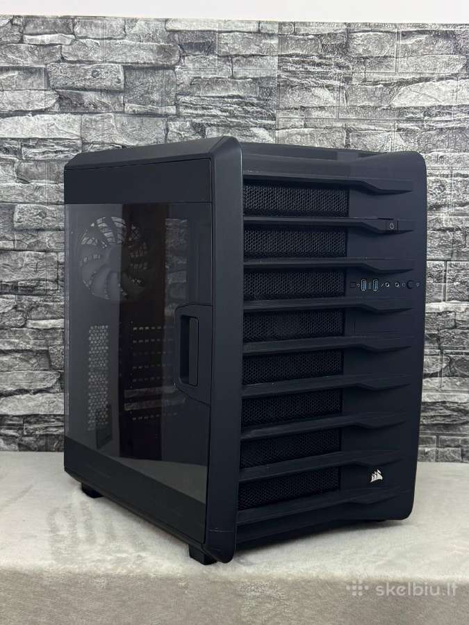 Korpusai: Corsair, Deepcool, Aerocool, Darkflash