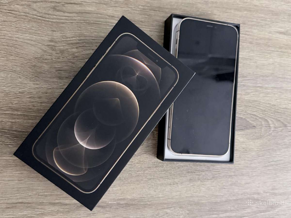 Apple iPhone 12 Pro, Gold, 256 GB.
