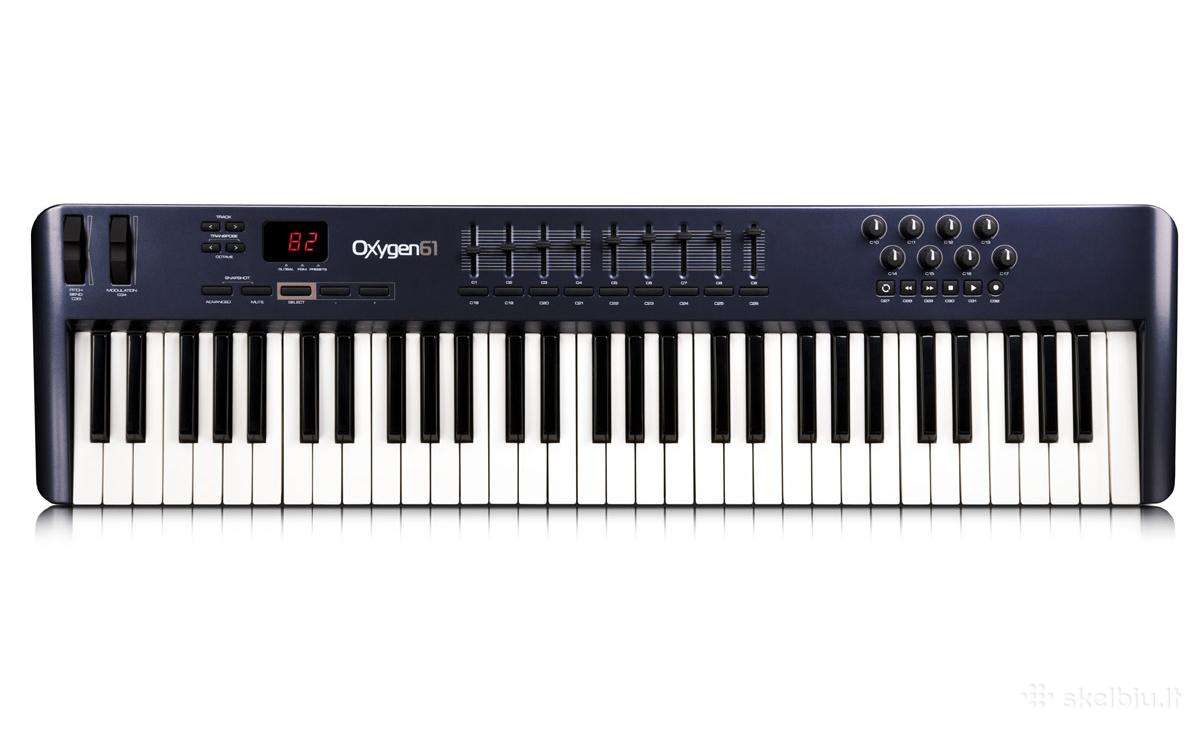 M-audio Oxygen 61 midi klaviatūra