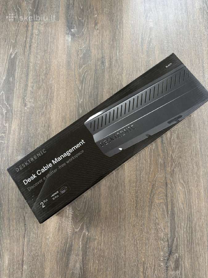 Desktronic desk cable management