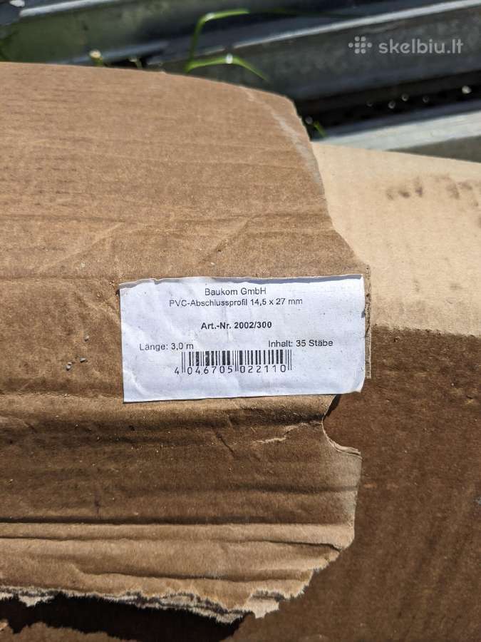 Parduodami fasado tinkavimo profiliai