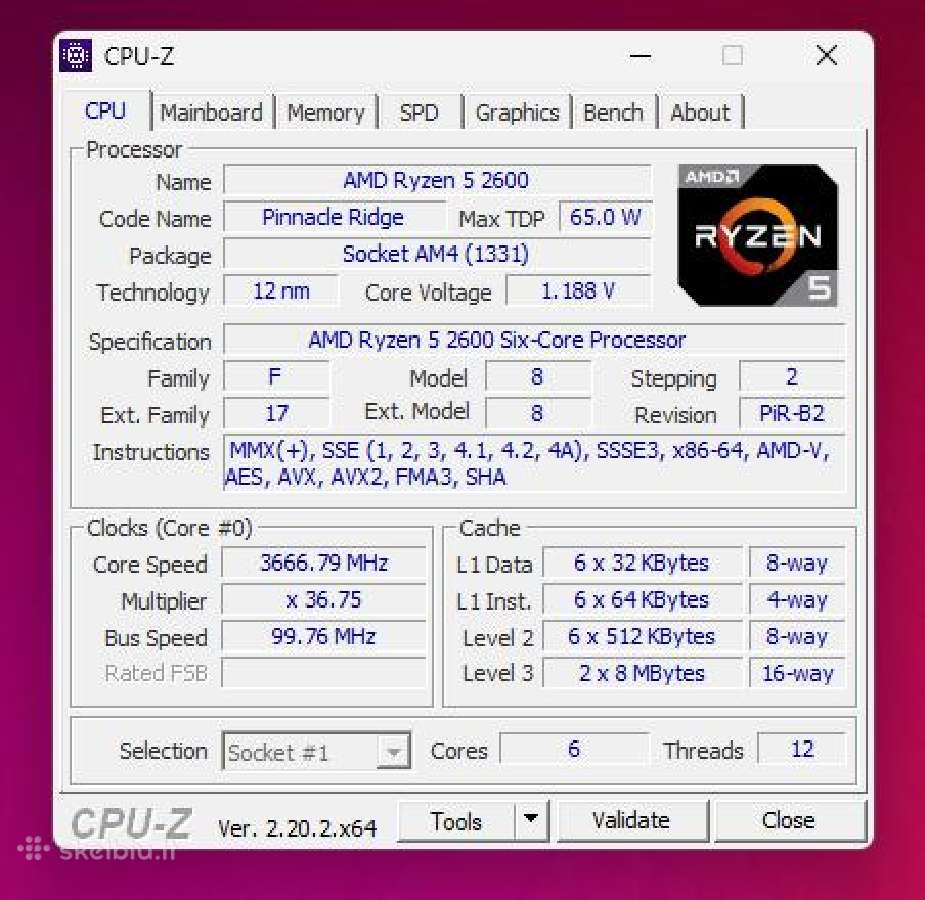 Žaidimų kompiuteris Rtx 2060 Ryzen 5 2600 - nuotraukos Nr. 10