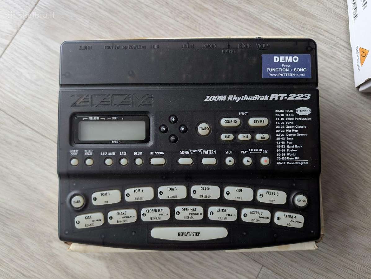 Zoom Rhythmtrak Rt-223